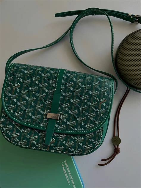 green goyard bag men|goyard side bag men's.